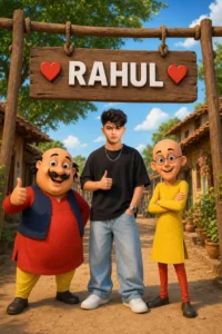 Motu Patlu Ai Photo Editing Trend